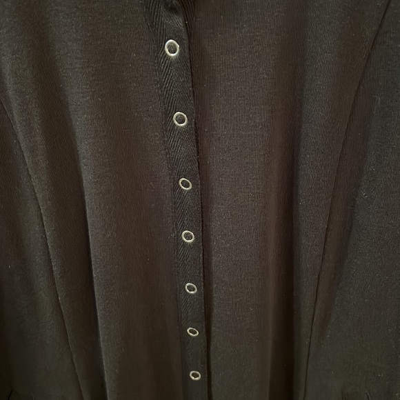 Linea leisure lux, black, embellished tunic by Louis Dell olio - Picture 2 of 5